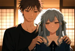 sakiko and father